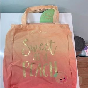 Too Faced Sweet as a Peach Tote